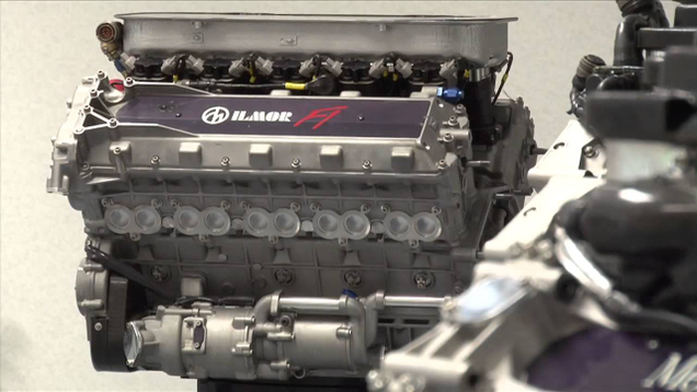 Ilmor’s original Formula 1 V10 | Photo Credit : YouTube
